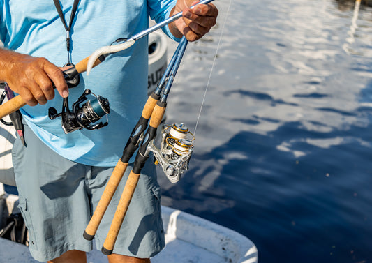 Put line on the spinning reel
