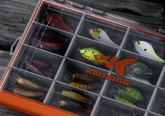 KastKing has made organizing your tackle box/bag/storage locker on boat easy with the addition of quality storage boxes.