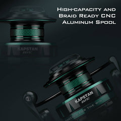 KastKing Kapstan Elite Hight Speed Saltwater Spinning Reel