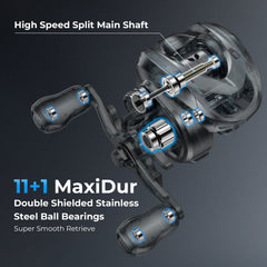 KastKing Kestrel BFS Finesse Baitcasting Reel