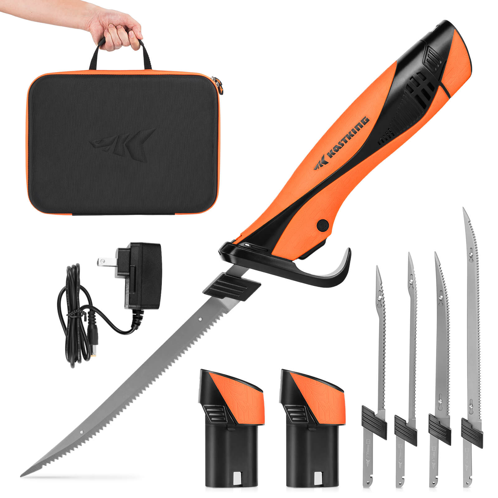 KastKing Speed Demon Pro Lithium-ion Electric Fillet Knife-Angler Pack