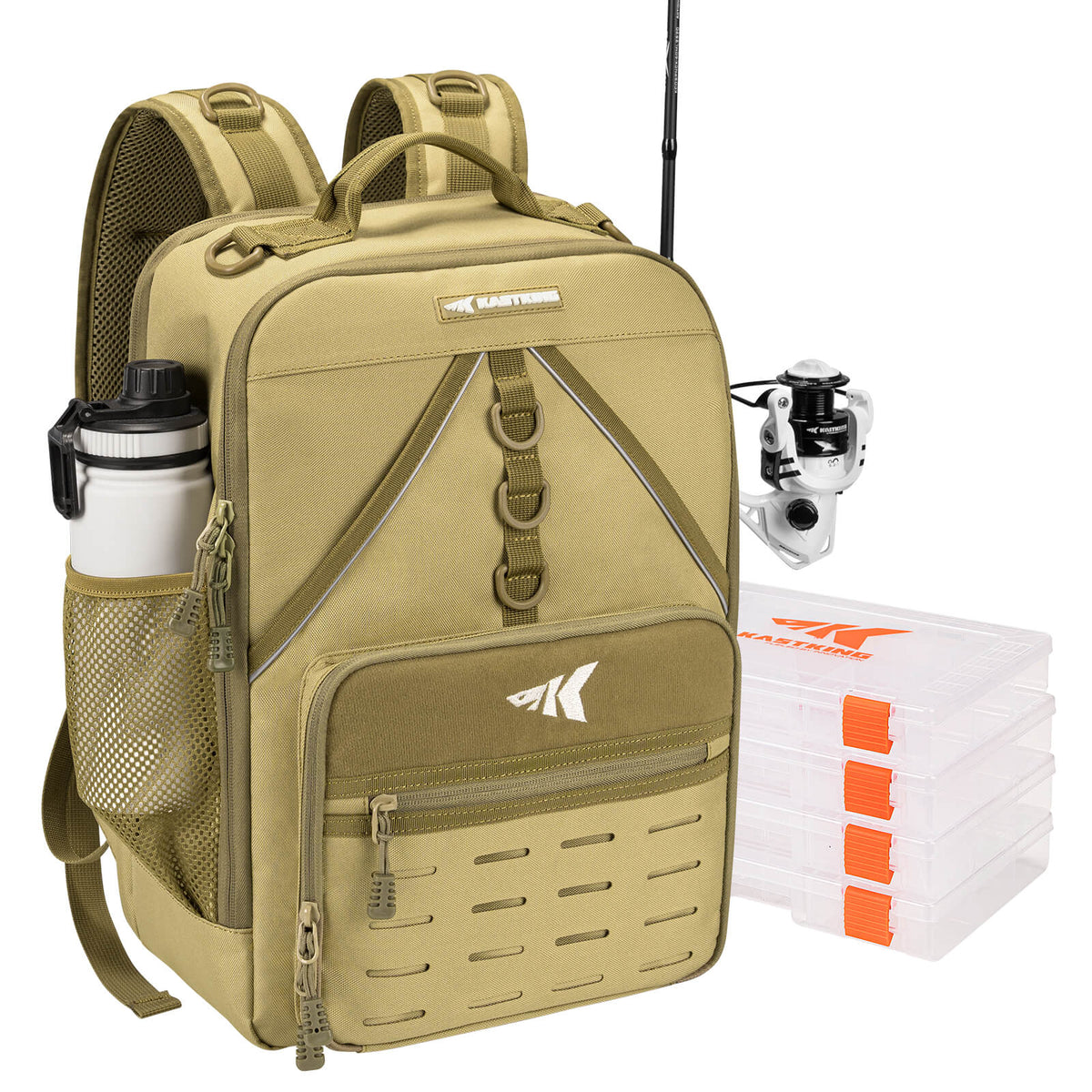 Kastking Karryall Medium Fishing Tackle Daily Backpack