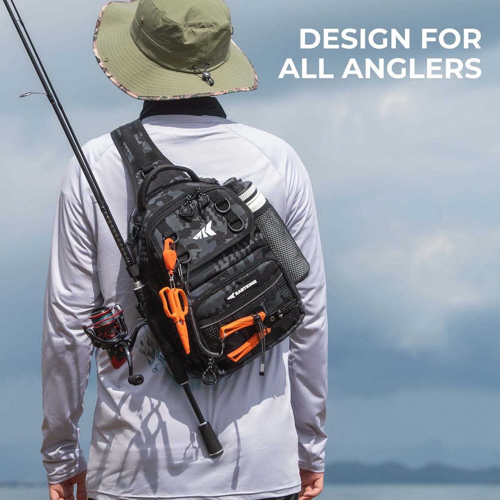 KastKing BaitSpace Fishing Sling Bag