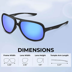 KastKing Bill Dance ICONIC Style Mulberry Creek Sunglasses