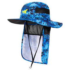 KastKing UPF 50 Boonie Hat Fishing Hat with Removable Neck Shield