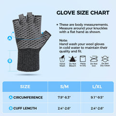 KastKing Bully Wooly Fingerless Wool Fishing Gloves