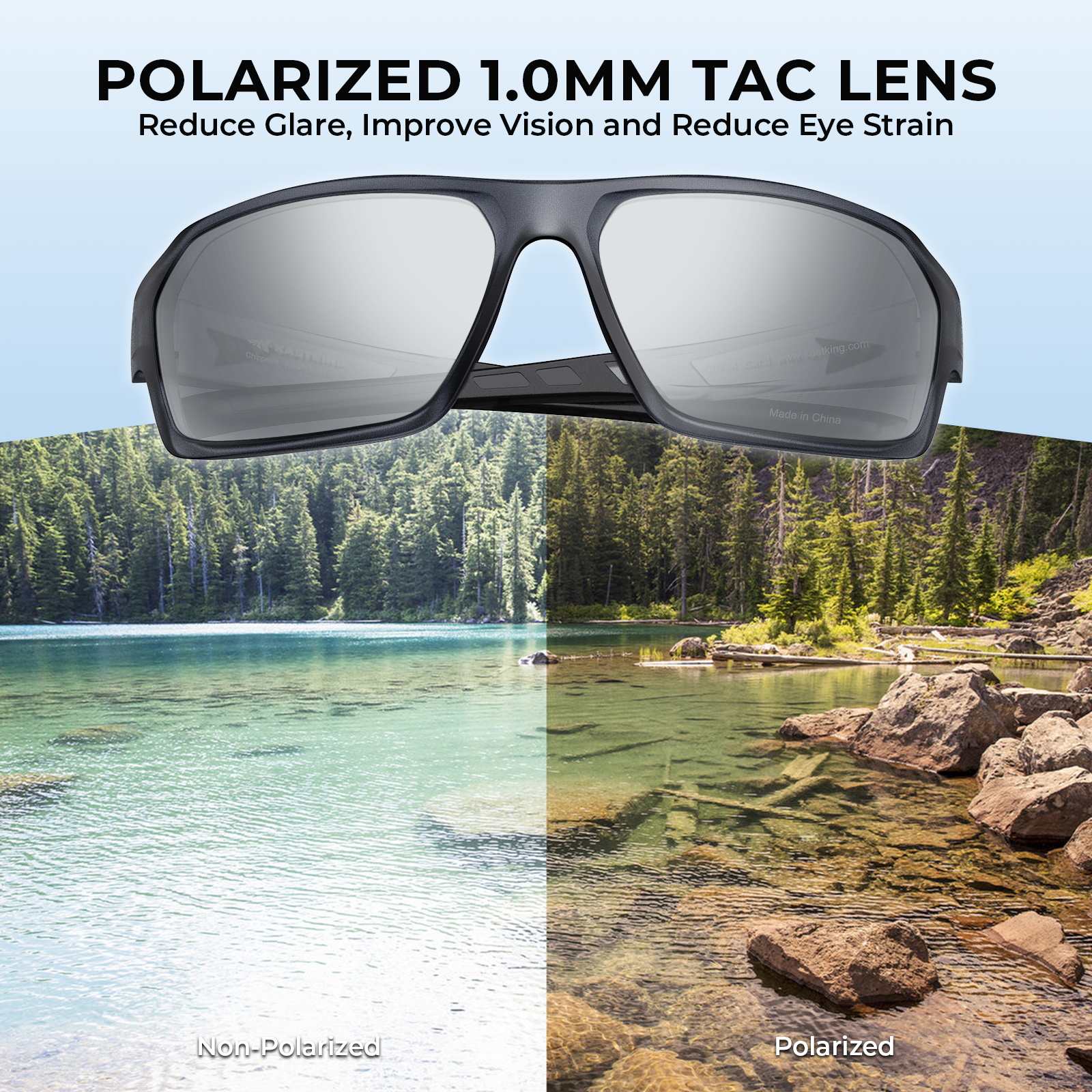 KastKing Chippewa Polarized Fishing Sunglasses