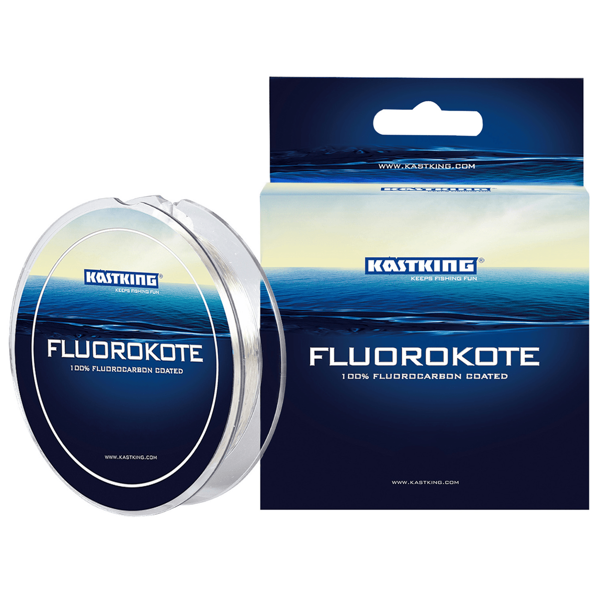 KastKing FluoroKote Fluorocarbon Line 4-Pack Combo - 300yds