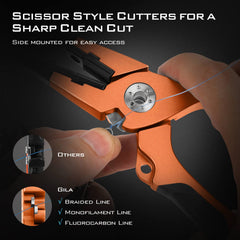 KastKing Gila 7.5-inch Fishing Pliers with Scissor Line Cutters