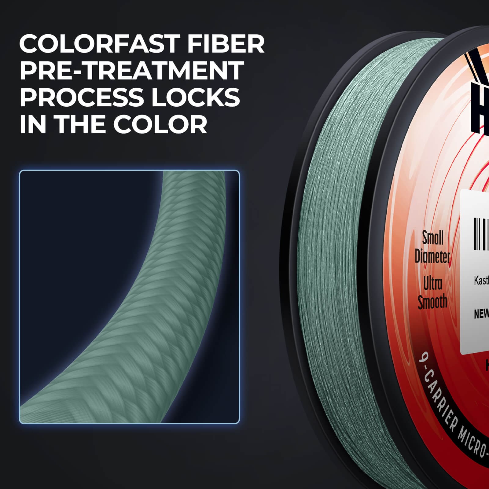 KastKing Hammer Alpha 9 UHMWPE Braided Fishing Line