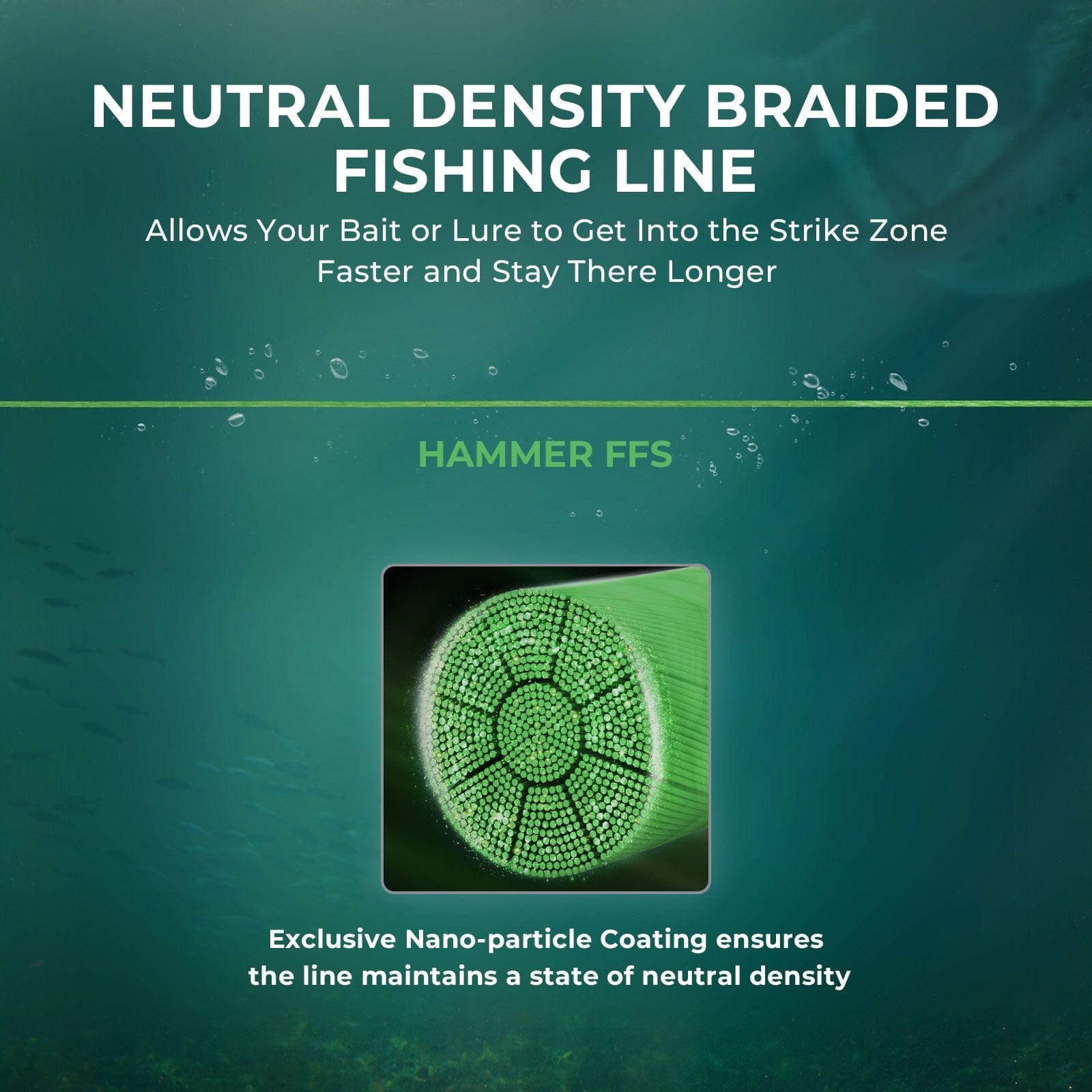 KastKing Hammer FFS Neutral Density Braided Fishing Line