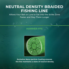KastKing Hammer FFS Neutral Density Braided Fishing Line