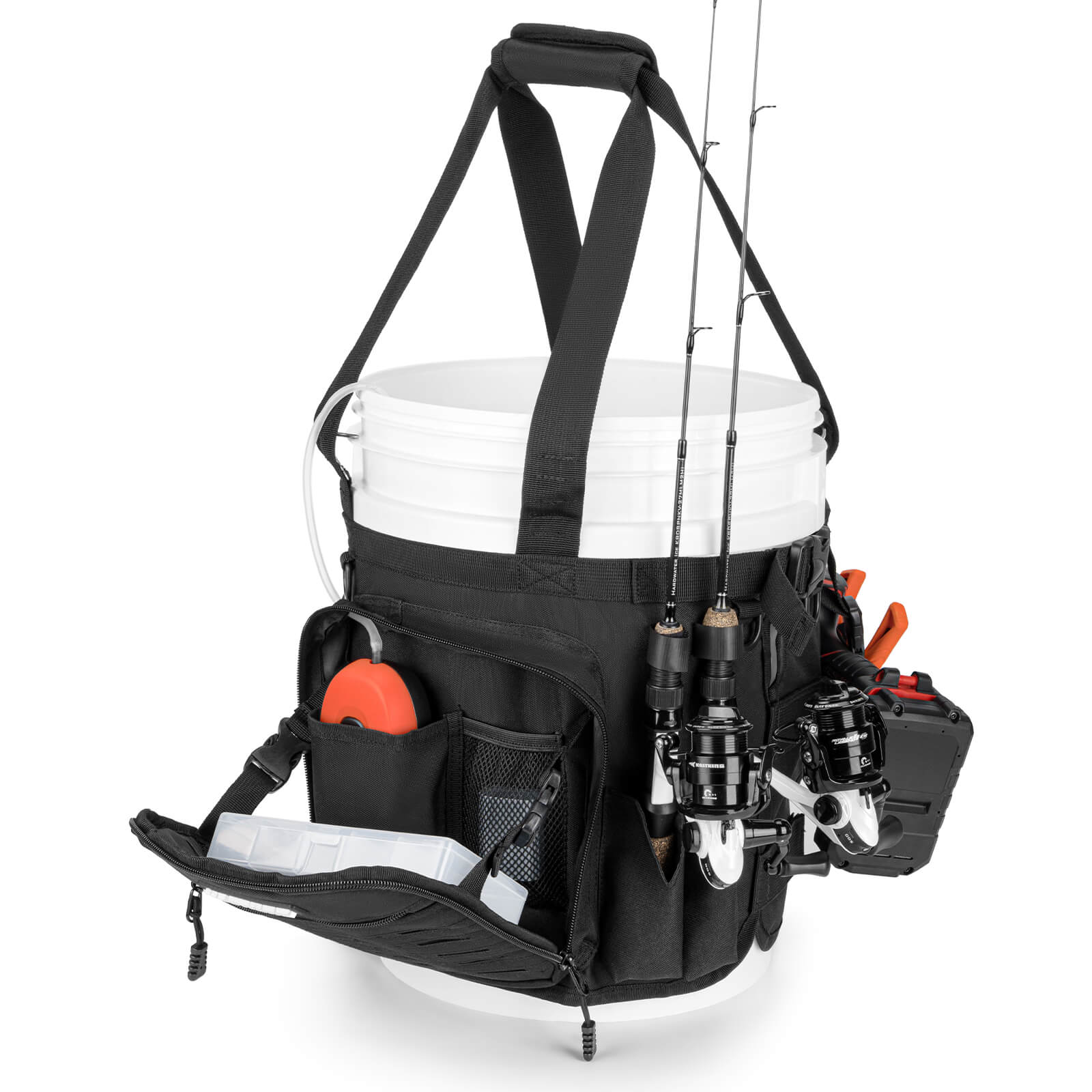KastKing Karryall Fishing Bucket Organizer for 5 Gallon Bucket
