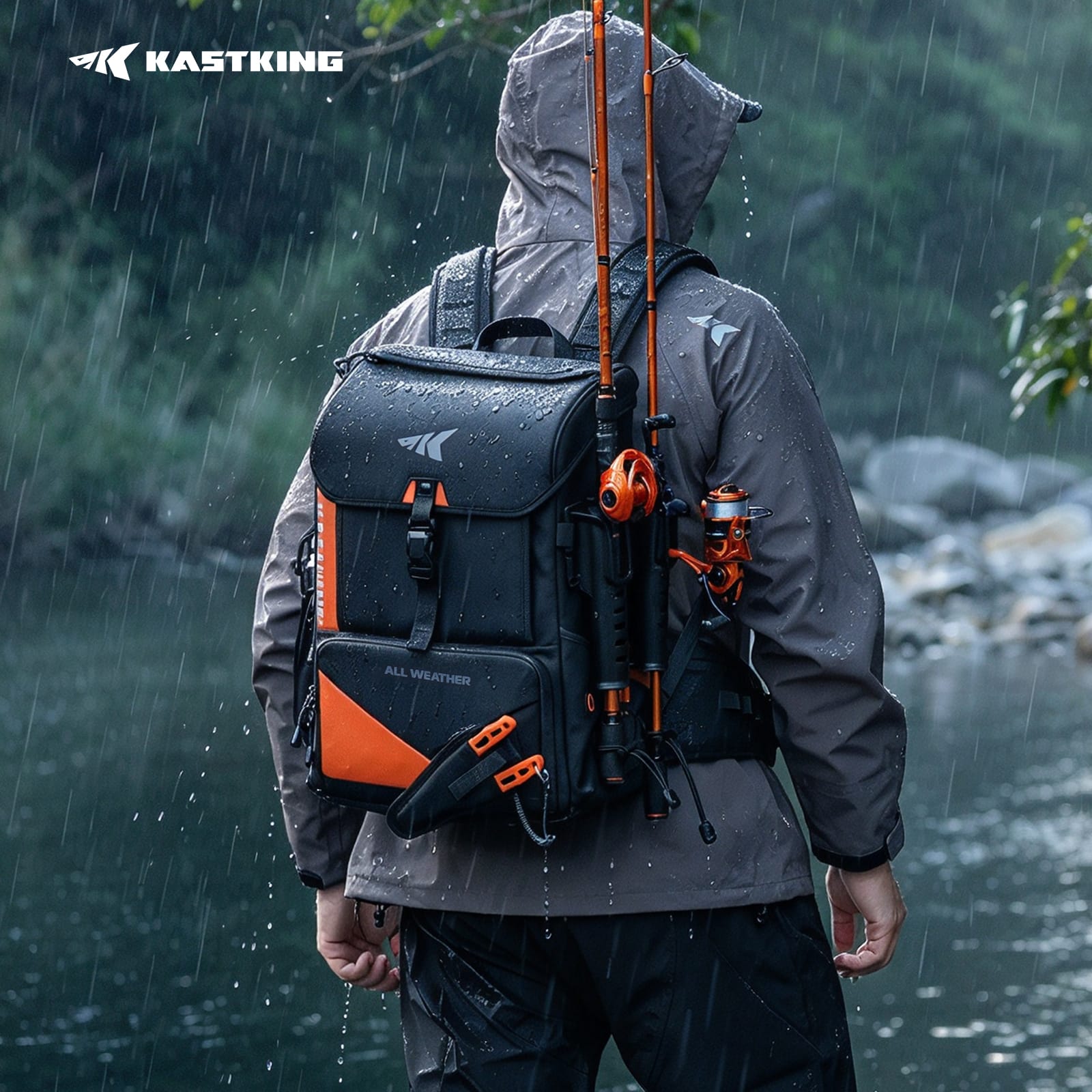 KastKing All Weather Fishing Tackle Backpack