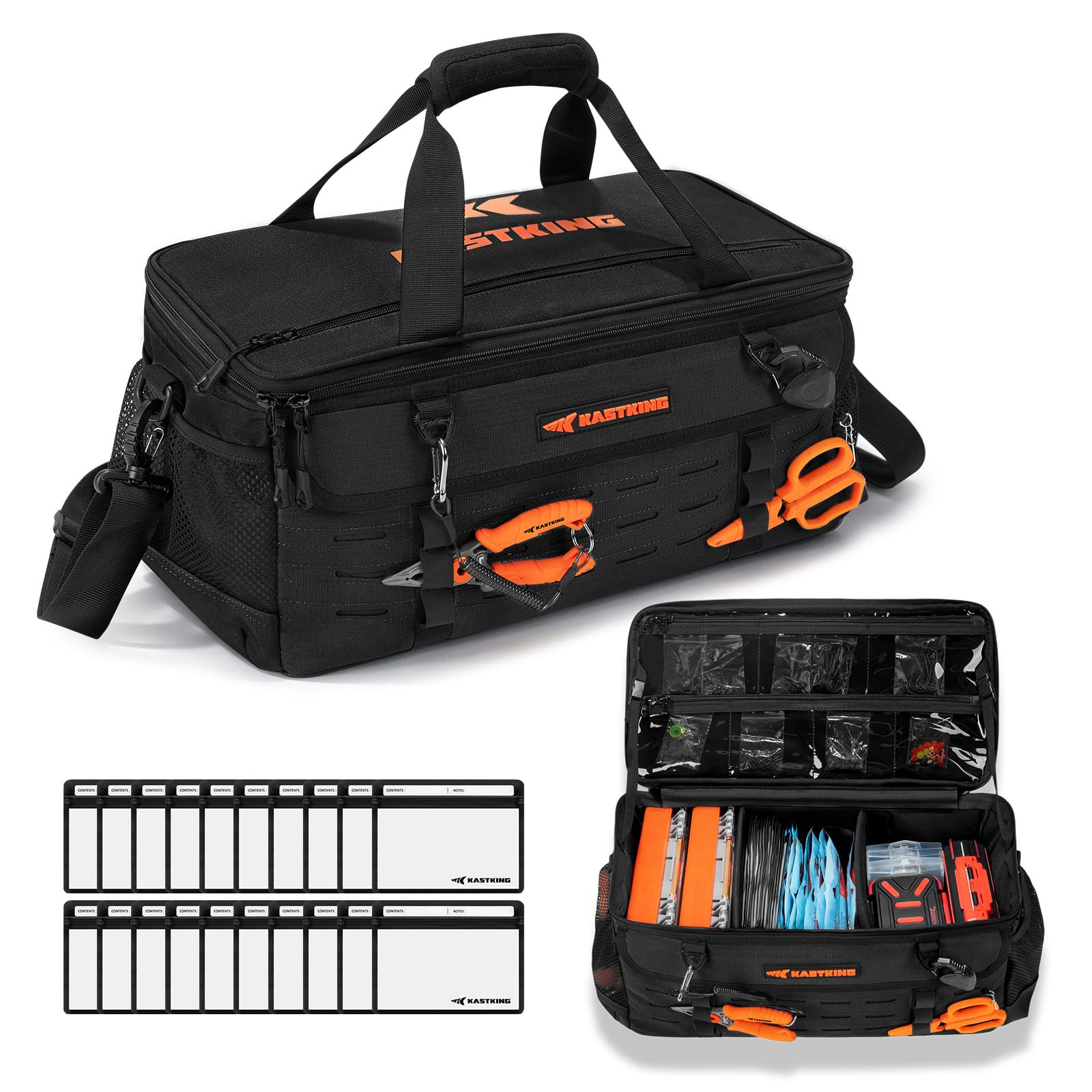 KastKing Bait Boss Extra-Large Soft Plastic Fishing Tackle Bag