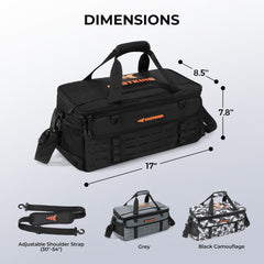 KastKing Bait Boss Extra-Large Soft Plastic Fishing Tackle Bag