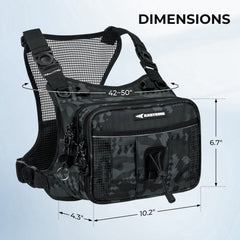 KastKing BaitSpace Fishing Chest Pack