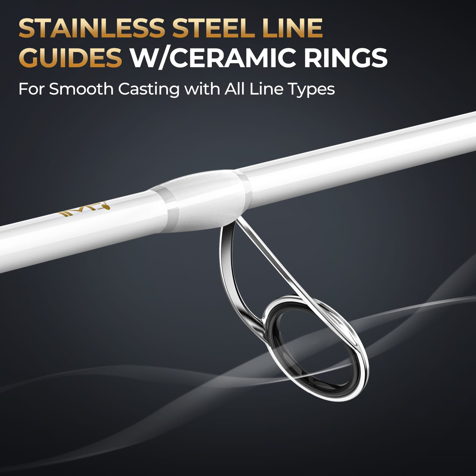 KastKing Centron Glevo Twin-Tip Spinning Rod and Reel Combo