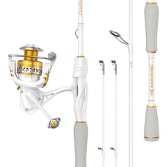 KastKing Centron Glevo Twin-Tip Spinning Rod and Reel Combo