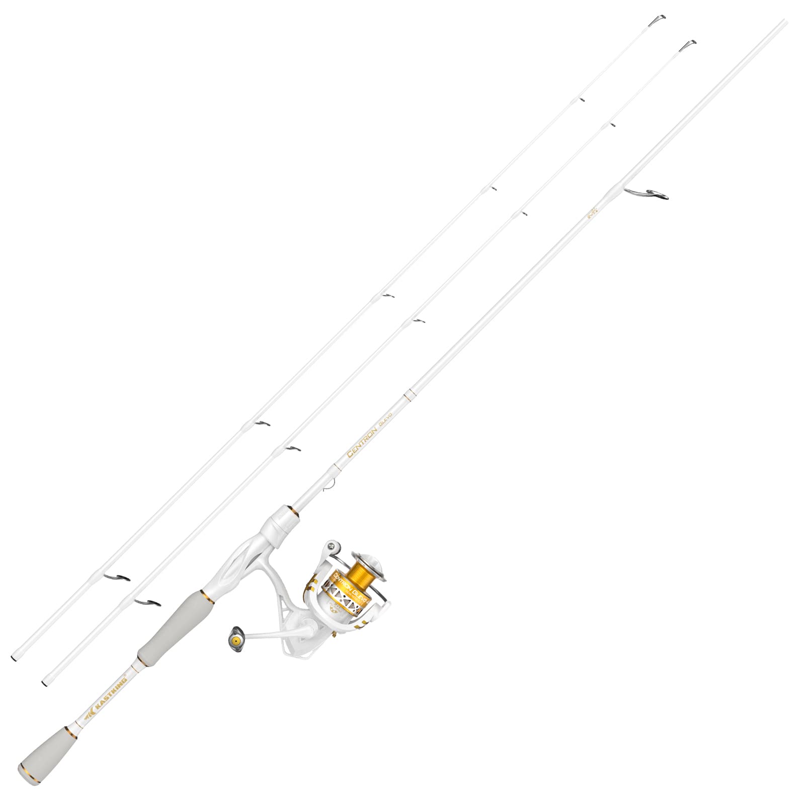 KastKing Centron Glevo Twin-Tip Spinning Rod and Reel Combo