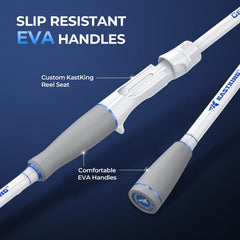 KastKing Centron Lite Travel Casting Rods with Extra Tip