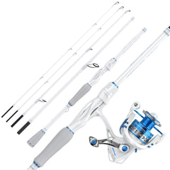 KastKing Centron Lite Travel Spinning Fishing Rod and Reel Combo