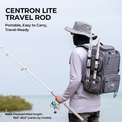 KastKing Centron Lite Travel Spinning Rods with Extra Tip