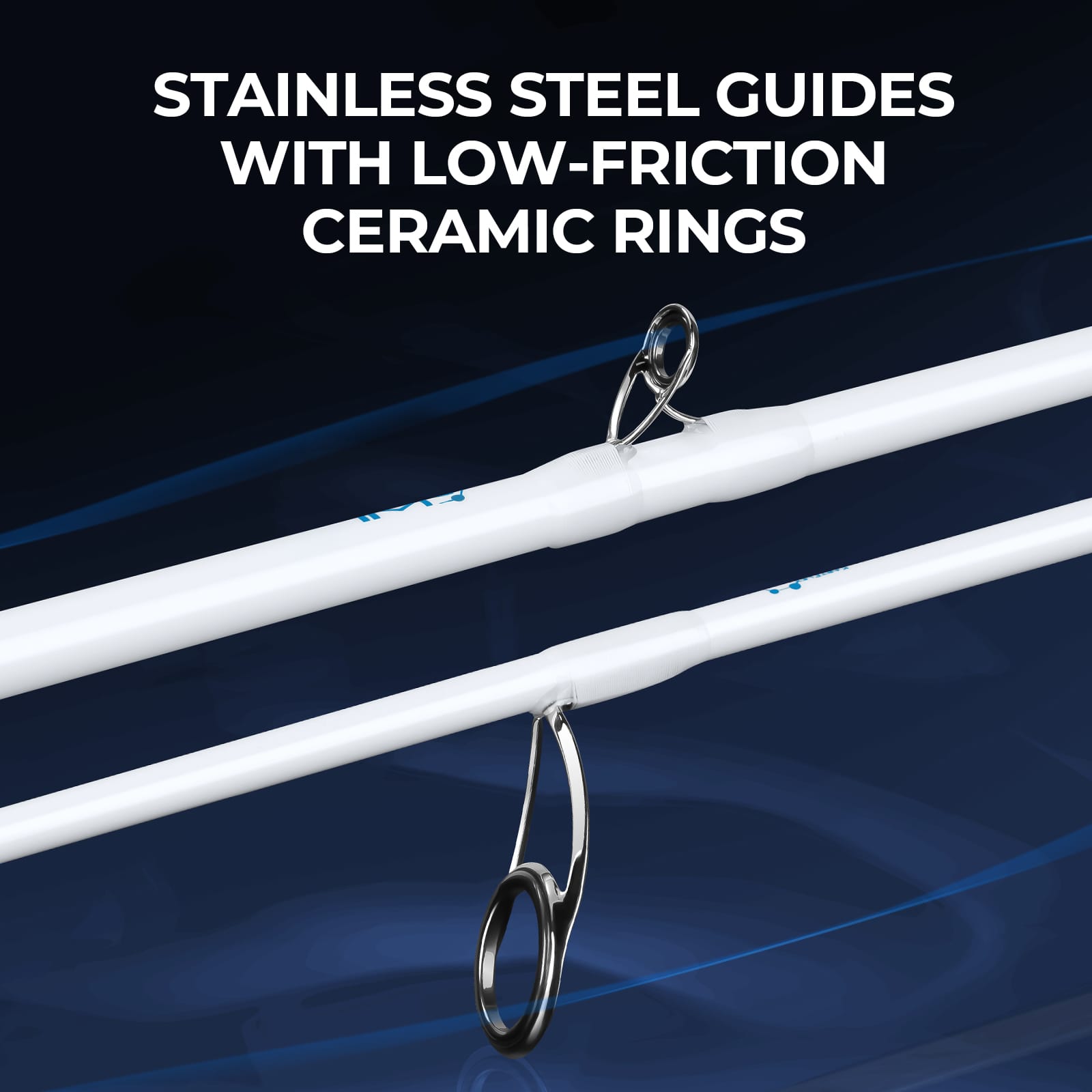 KastKing Centron Lite Travel Spinning Rods with Extra Tip