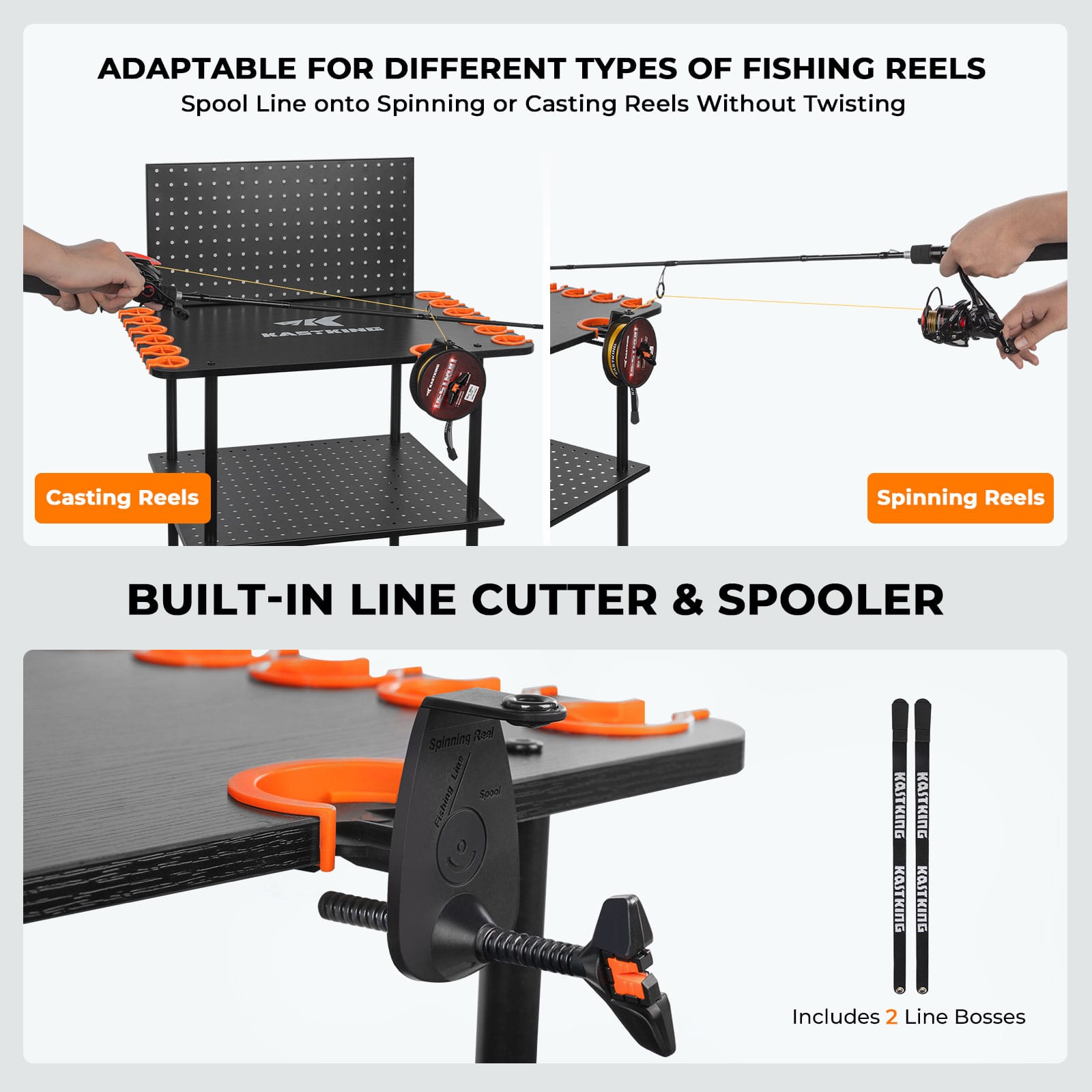 KastKing Gear Trolley Rod Rack