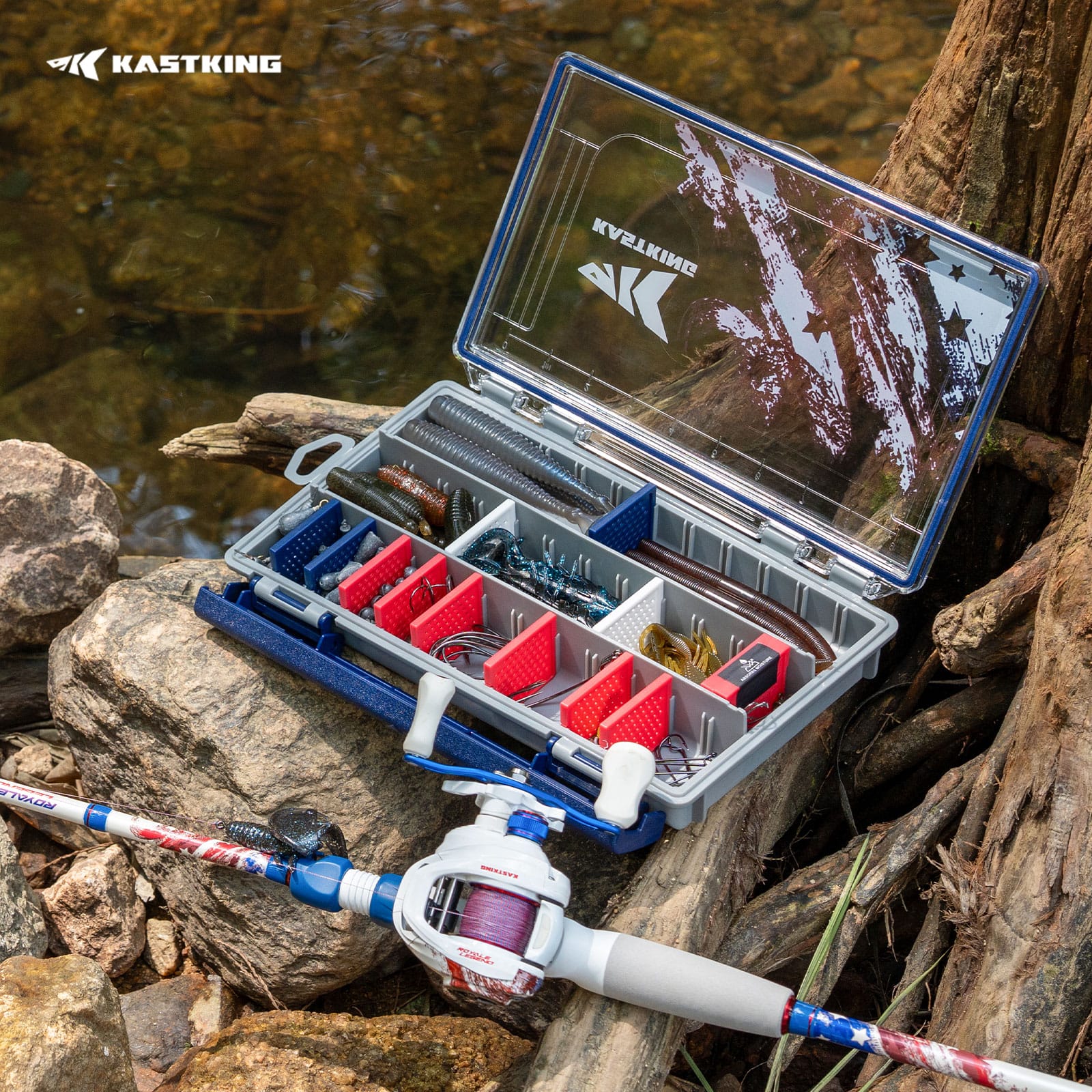 KastKing HyperSeal Waterproof Tackle Box