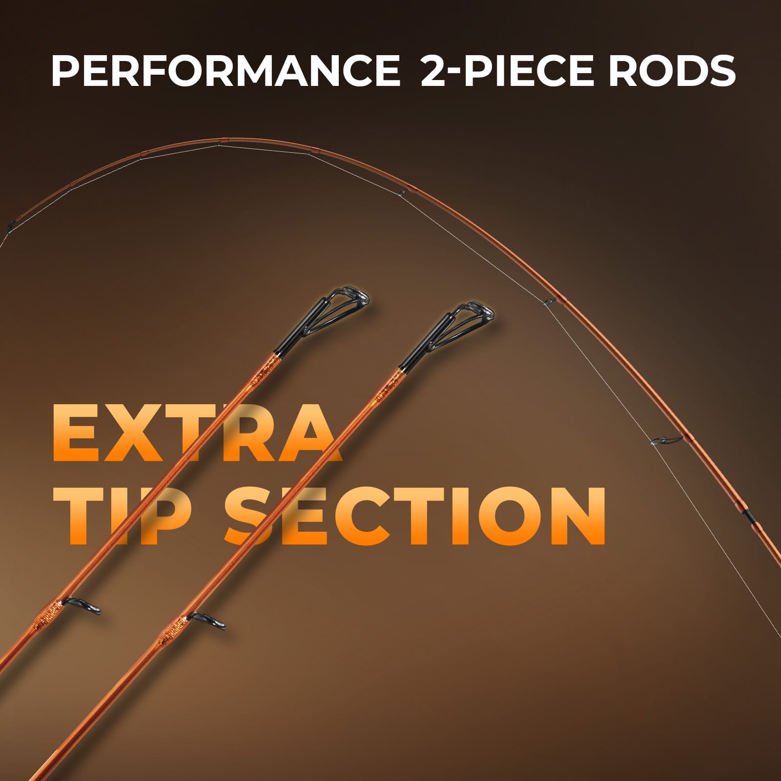KastKing Lethal Blaze Twin‑Tip Spinning Rod