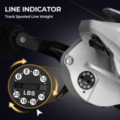 KastKing Lethal Phantom Baitcasting Reel