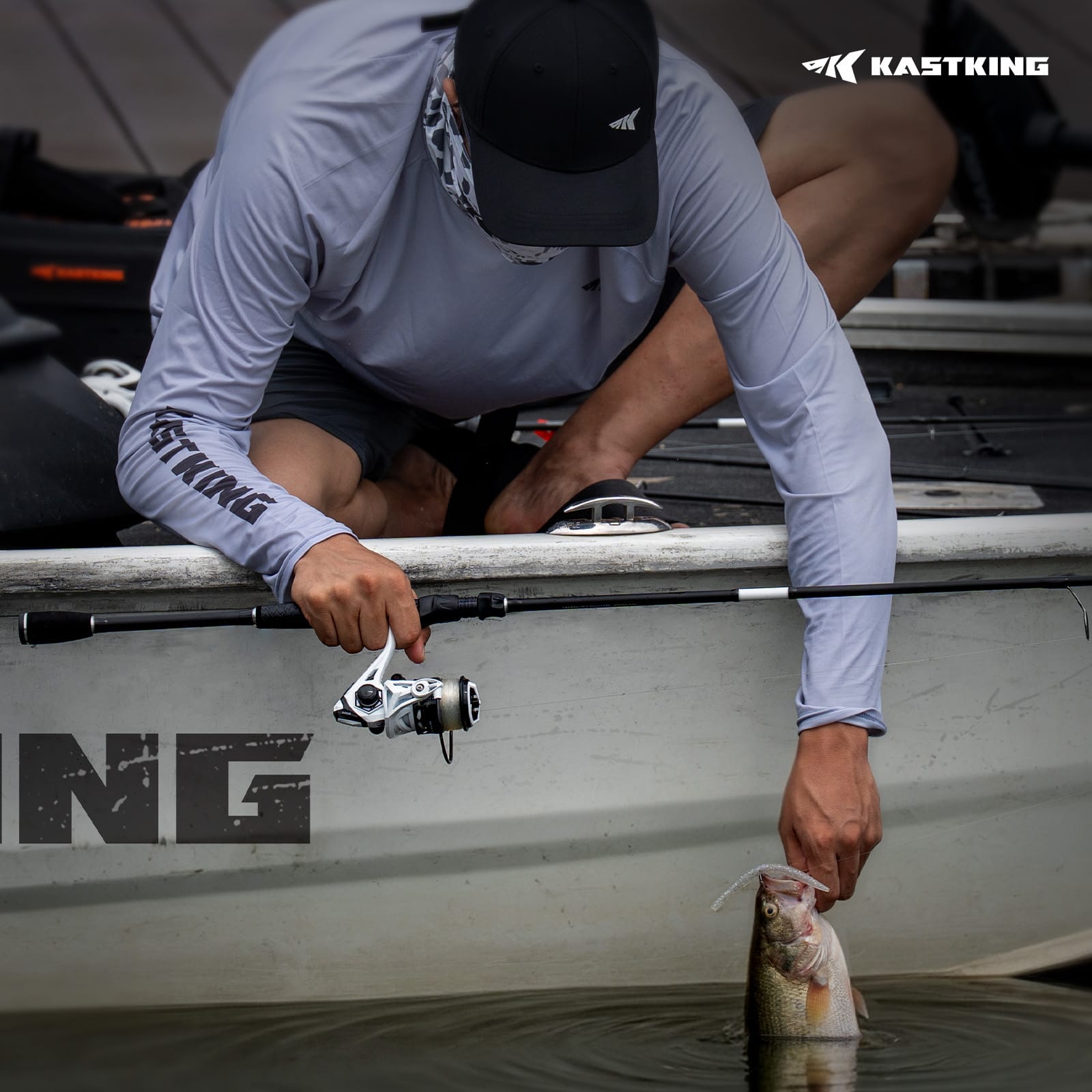 KastKing Lethal Phantom Twin-tip Spinning Rod and Reel Combo