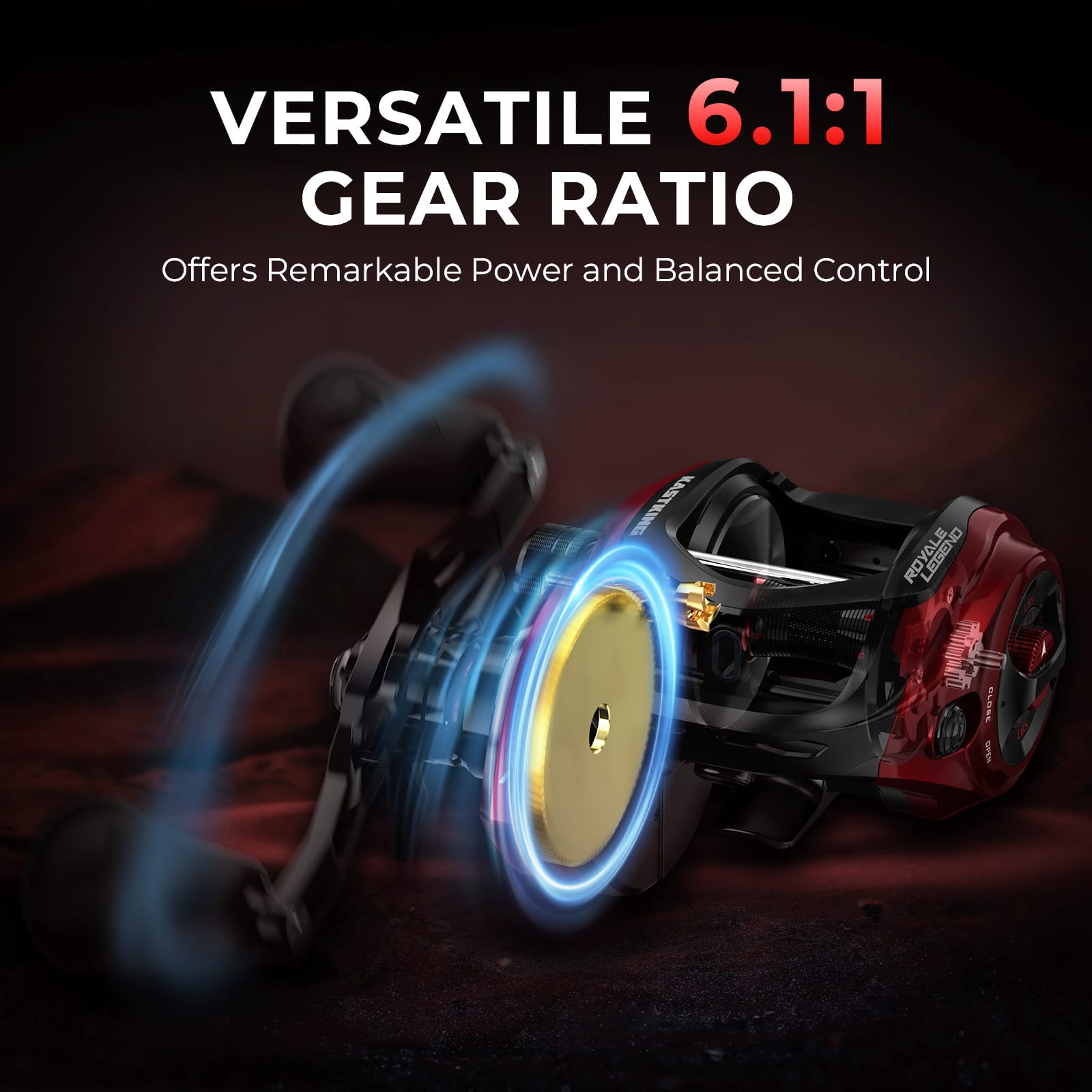 KastKing Royale Legend Max 300 Baitcasting Reel