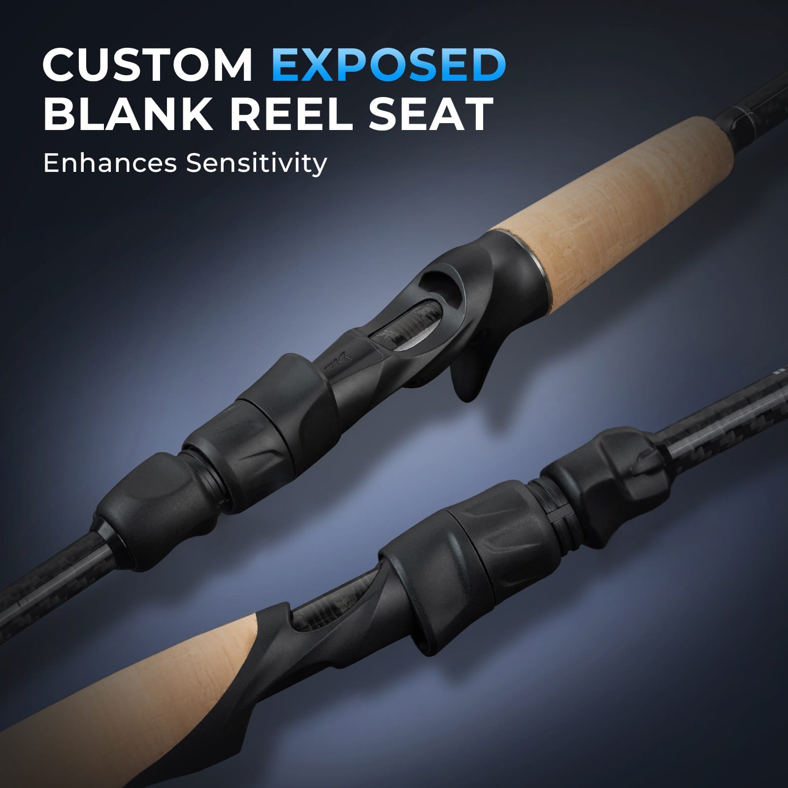 KastKing Spartacus Passage Travel Twin-Tip Casting Rods