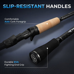 KastKing Spartacus Passage Travel Twin-Tip Casting Rods