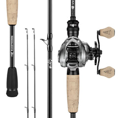 KastKing Verus Twin-Tip Baitcaster Rod and Reel Combo