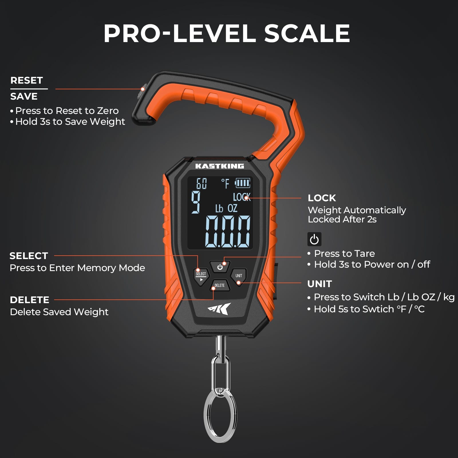 KastKing Weighmaster Digital Fish Scale