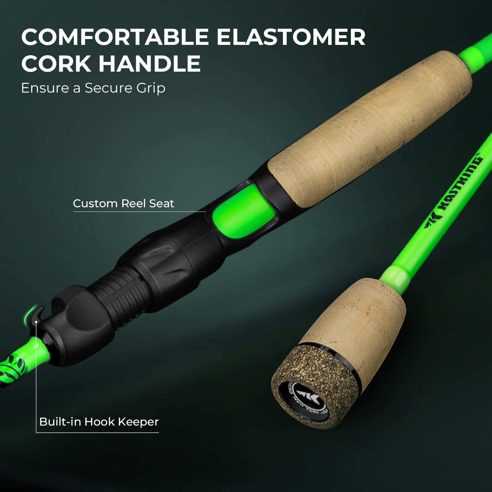 KastKing Zephyr Dual-Tip Spinning Rod