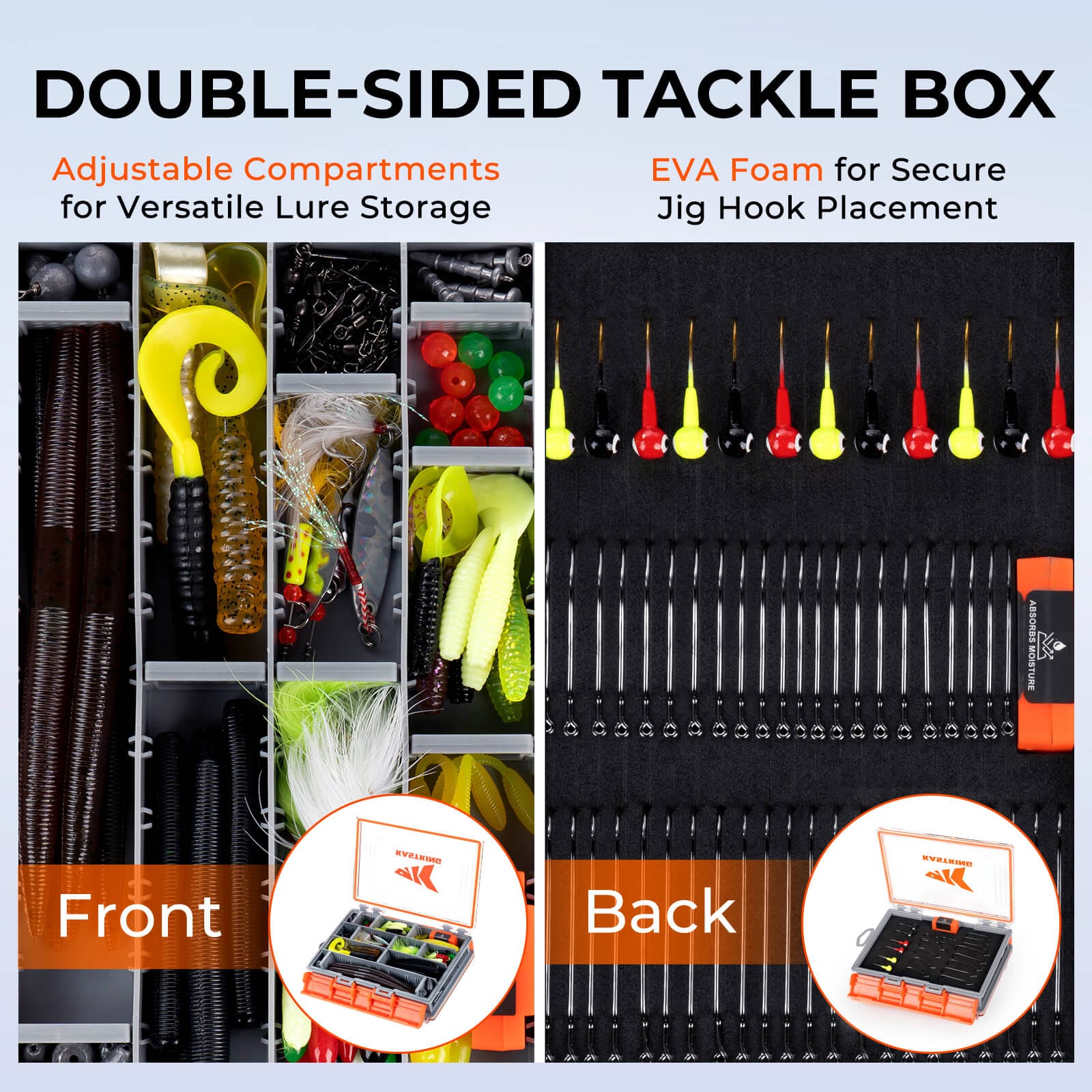 KastKing HyperSeal Waterproof Tackle Box