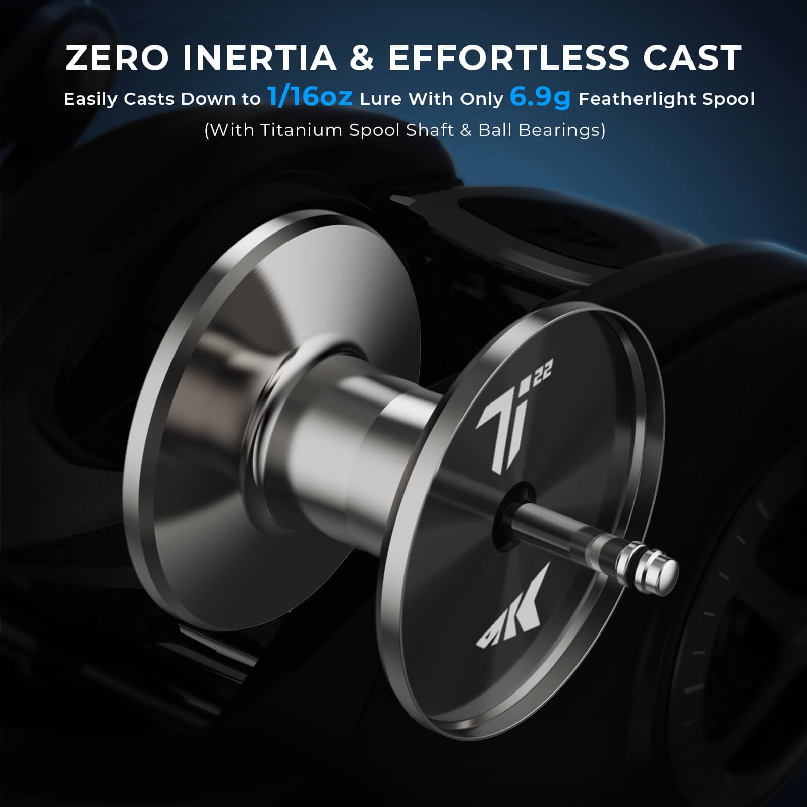 KastKing Mg-Ti Elite Baitcasting Reel