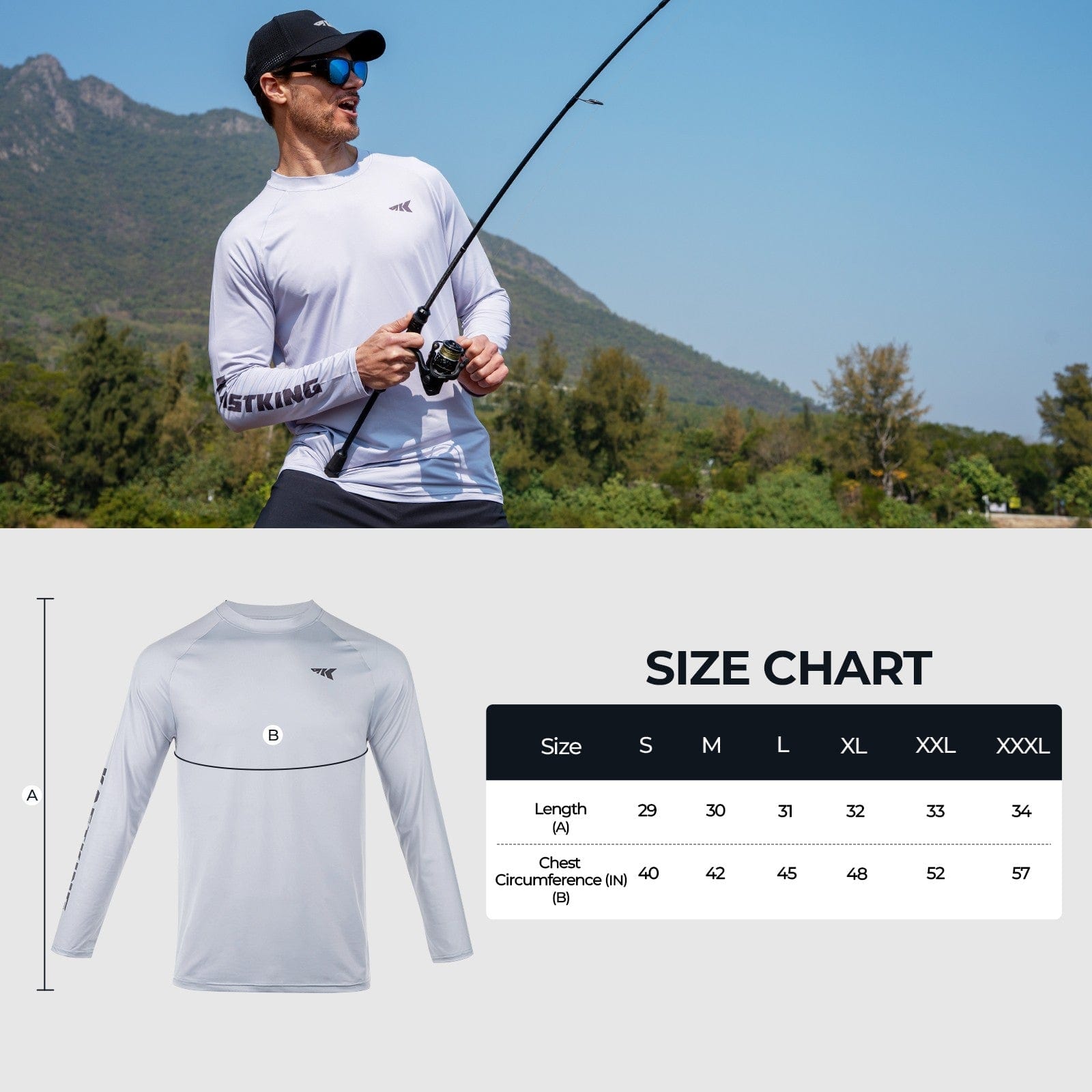 KastKing Sol Armis UPF 50 Long Sleeve Fishing Shirts