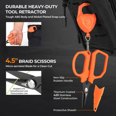 KastKing SteelStream 8pcs Fishing Tool Kit