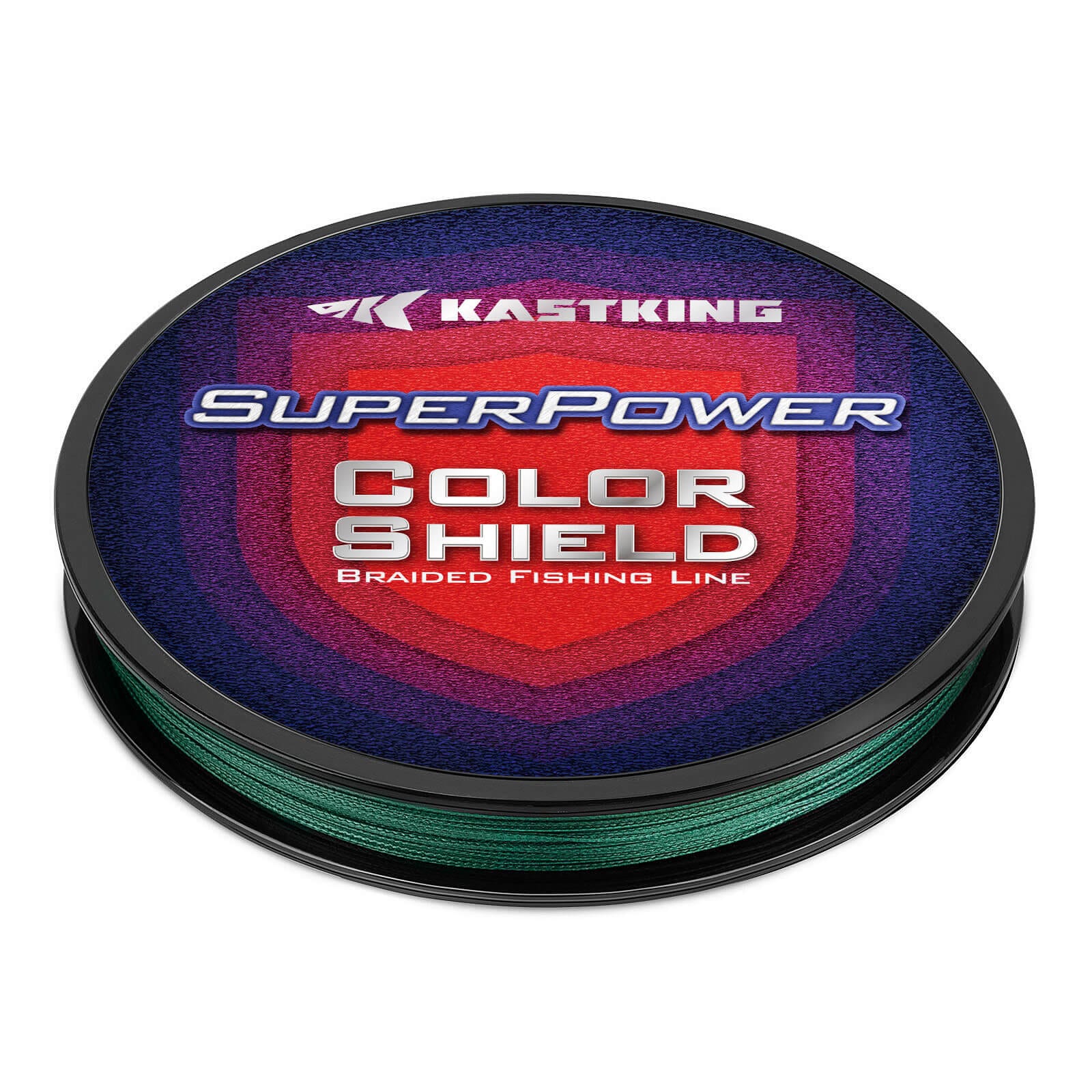 KastKing SuperPower ColorShield Braided Fishing line - 300YDS