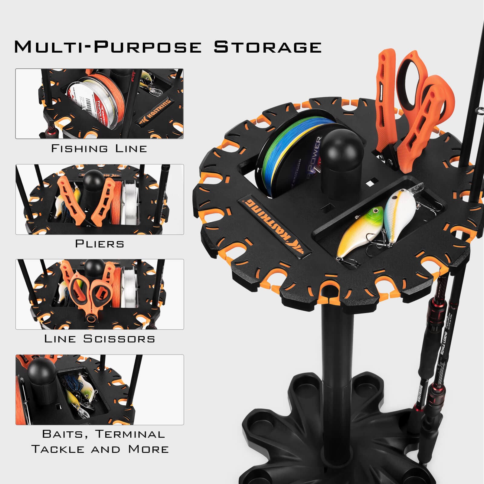 KastKing V16 Revolution Floor Rod Rack