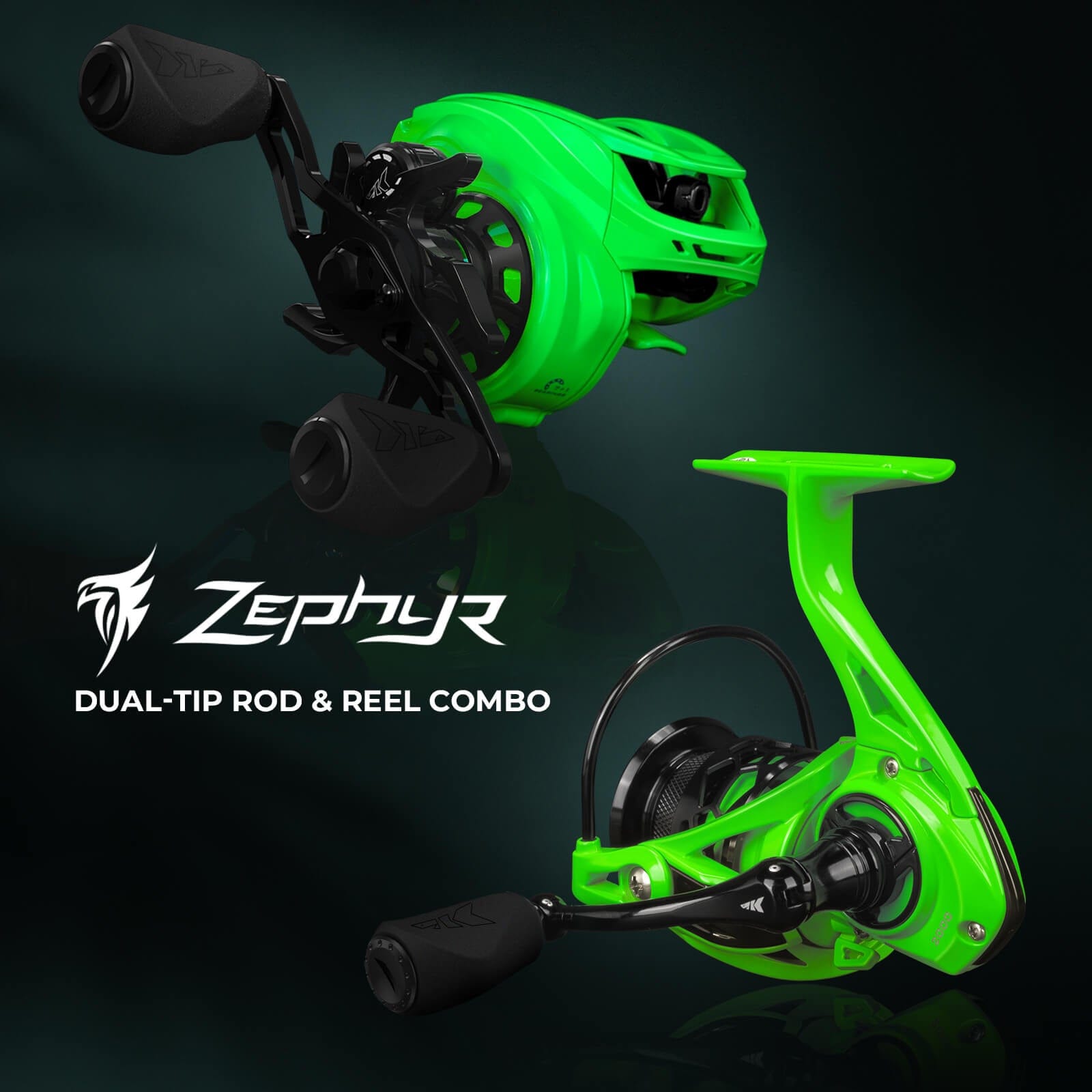 KastKing Zephyr Dual-tip Spinning Combos