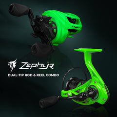KastKing Zephyr Dual-tip Spinning Combos