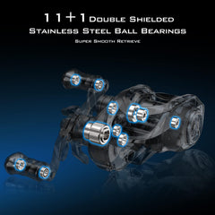 [Pre Sale]KastKing Kestrel Elite BFS（Bait Finesse System）Baitcasting Reels
