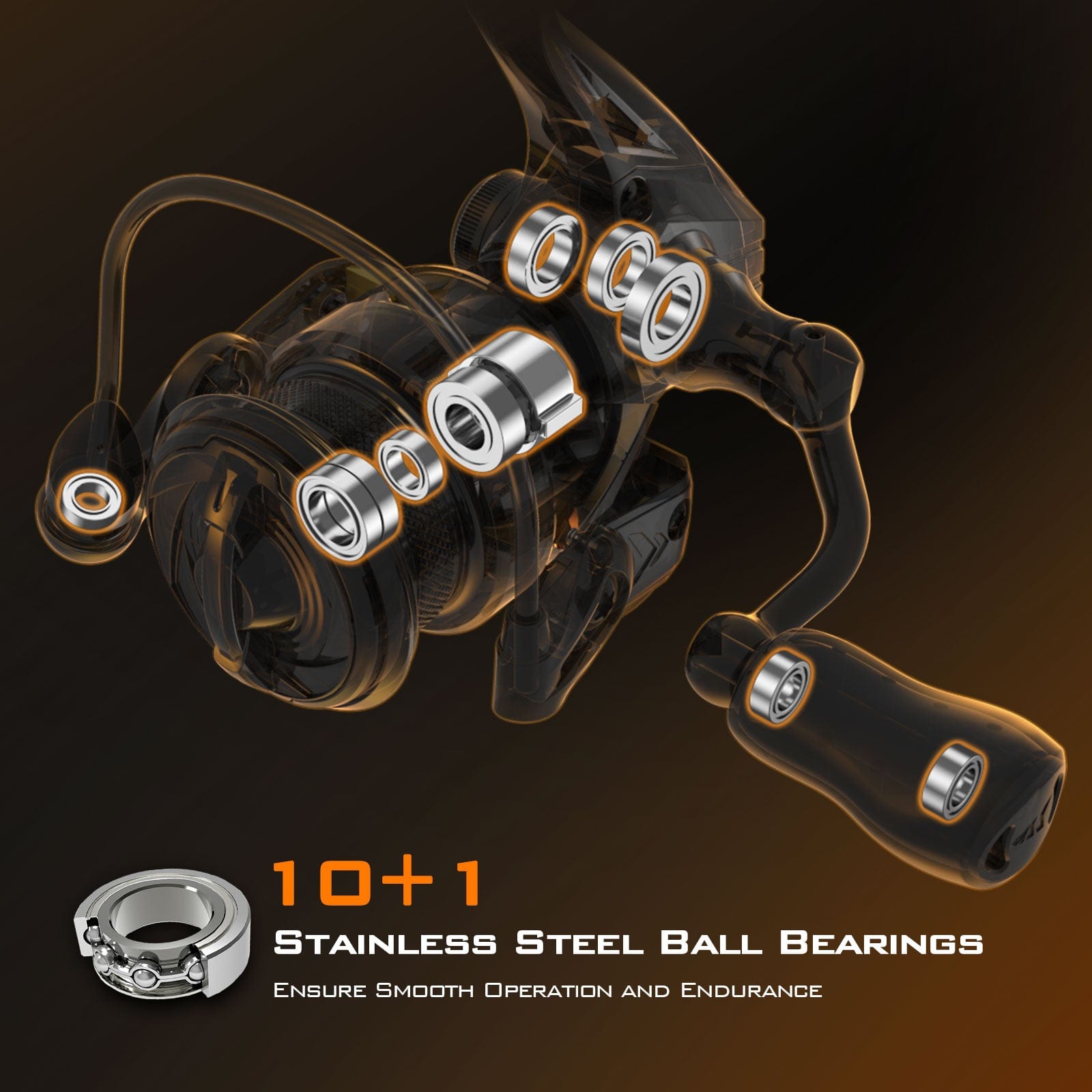 KastKing Kestrel 1000 SFS Spinning Reel