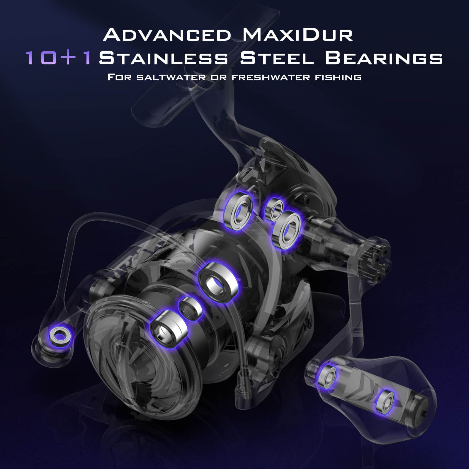 KastKing MegaJaws Elite Spinning Reel Size 2500